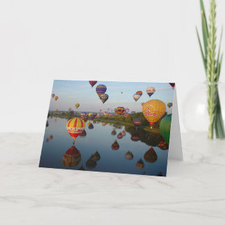 Balloons on the Water Card
