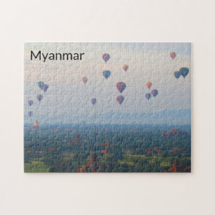 Balloons over Bagan Jigsaw Puzzle