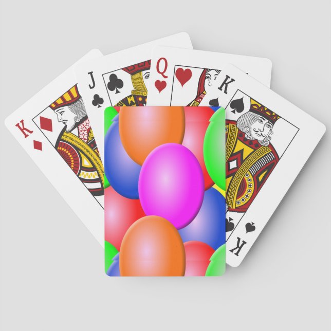 Balloons Playing Cards (Back)
