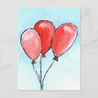 Balloons Postcard
