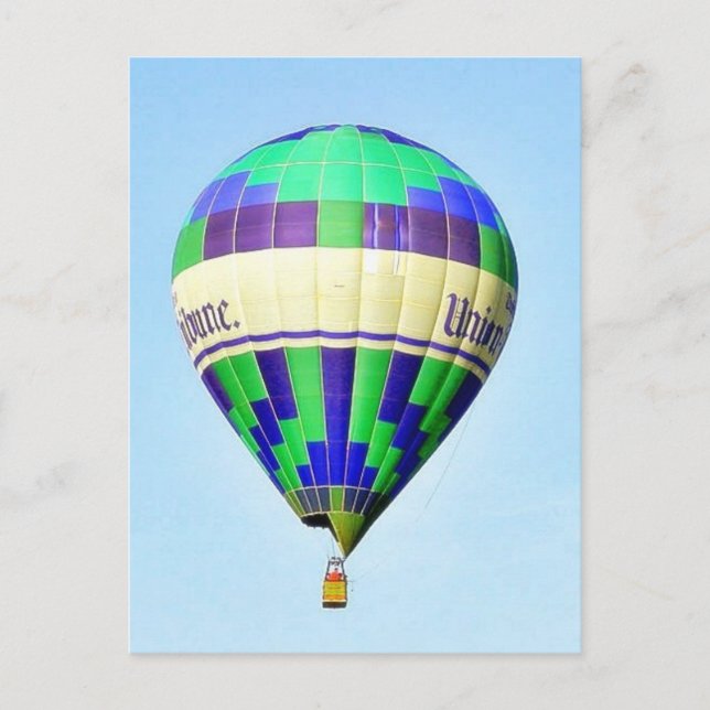 Balloons Sky Moon Postcard (Front)