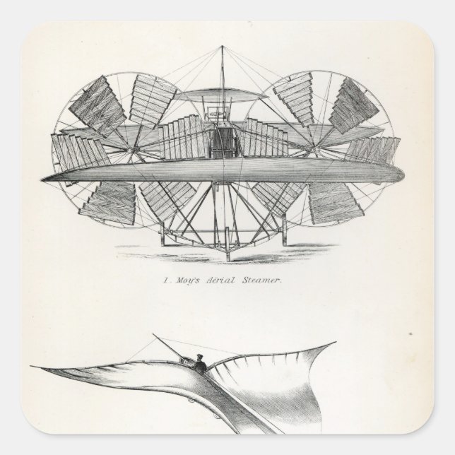 Balloons Square Sticker (Front)