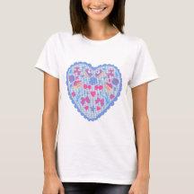 Balloons & Sweet Treats Gingham Heart