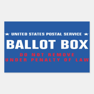 Ballot Box Sticker