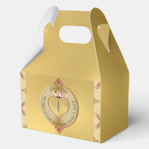 Ballotins 1er ou 50e anniversaire de Mariage Golden