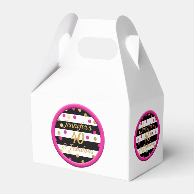 Ballotins 40 et fabuleux boîtes blanches avec poignée (Verso)