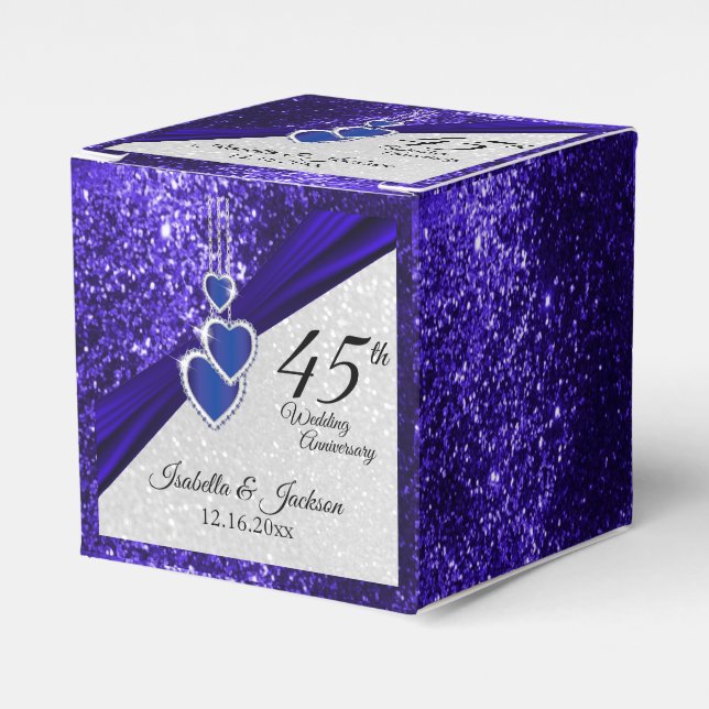 Ballotins 45e ou 65e anniversaire de la Parties scintillant  (Verso)