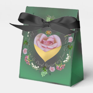 Ballotins 4ème anniversaire du Mariage de fruits et de fleur