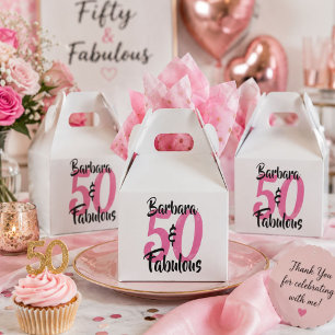 Ballotins 50 ans et Fabuleux Fête d'anniversaire personnalis
