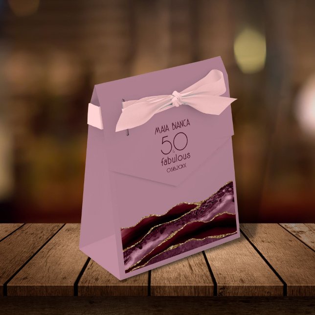 Ballotins 50 et fabuleux Agate rose de Bourgogne 50e anniver (Créateur téléchargé)
