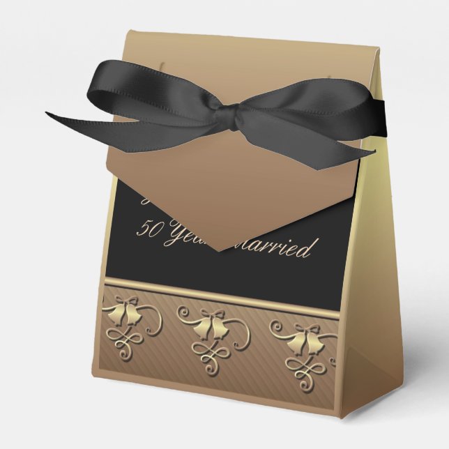Ballotins 50e anniversaire Gold et Black Ballotin (Verso)