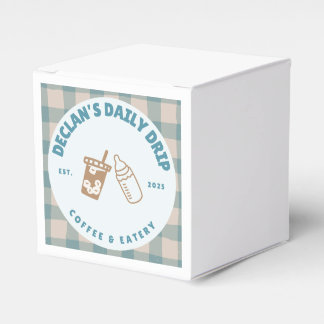 Ballotins A Baby is Brewing Baby Shower Party Favor Box