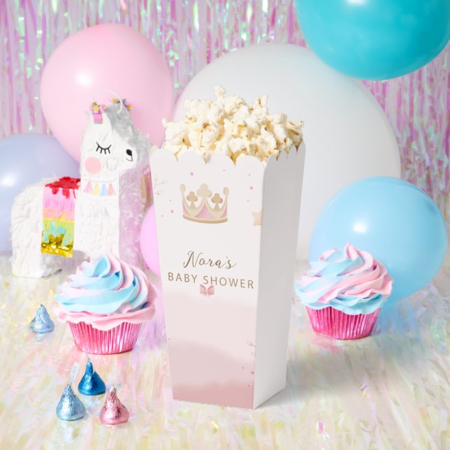 Ballotins "A Crown For Princess" Pastel Shade Baby Shower (Fête)