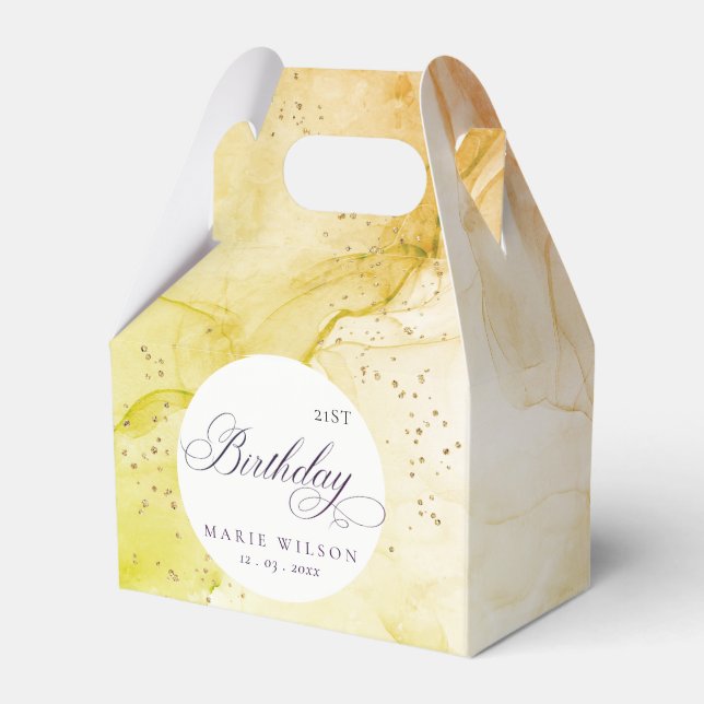 Ballotins Abstrait Pastel Earthy Lime Green N'importe quel â (Arrière)