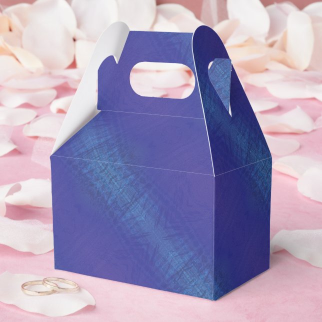 Ballotins Acceptation | Motif de Blue Indigo Violet Shibori (Mariage)