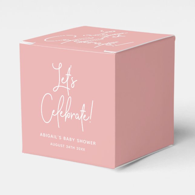 Ballotins Accueil minimaliste Dusty Rose Rose (Verso)