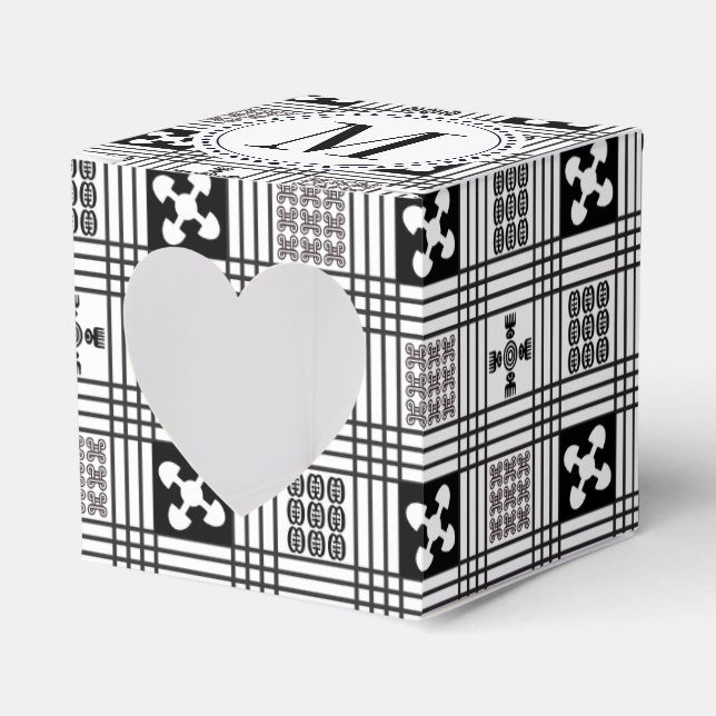 Ballotins Adinkra textile ouest-africain (Verso)
