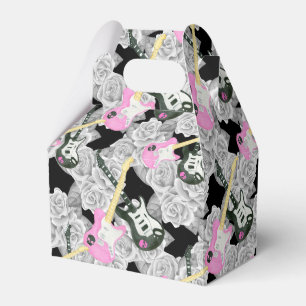 Ballotins Ado filles rock roll rose fête de faveur boîte