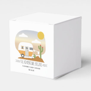 Ballotins Adventure Orange Camper Clothesline Baby shower