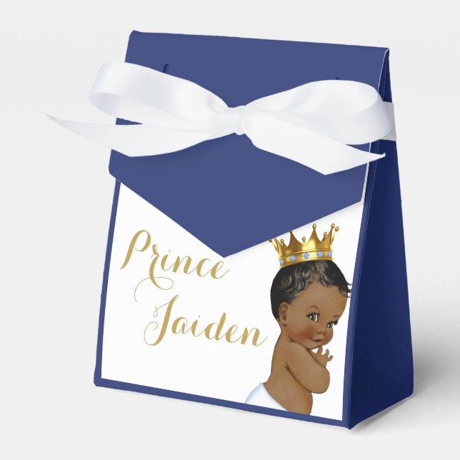 Ballotins African Prince Royal Blue & Gold Elegant (Verso)