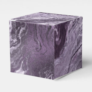 Ballotins Agate violette cristallisée   Moody Marbled Stone