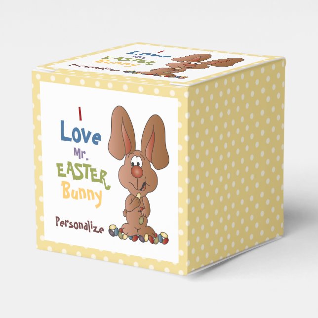 Ballotins Aimez M. Bunny Pâques (Verso)