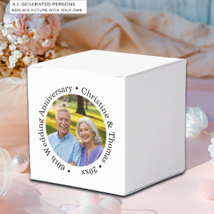 Ballotins Ajoutez votre propre photo de couple 60e anniversa