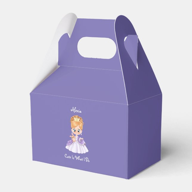 Ballotins Alexia set de table d'anniversaire violet (Verso)