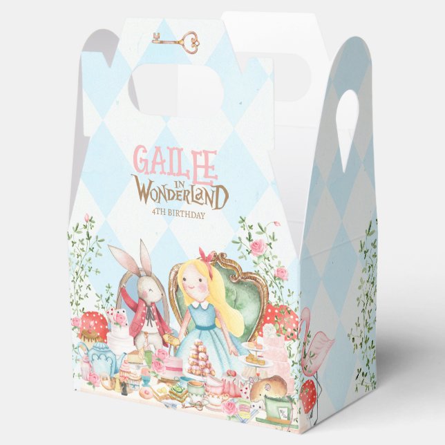 Ballotins Alice Aventures dans Woderland Anniversaire Tea Pa (Ouvert)