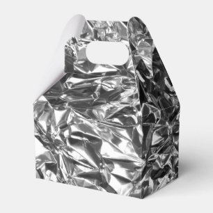 Ballotins Aluminium Foil Design couleur argent