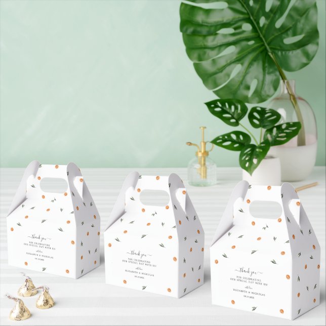 Ballotins Amore & Aranci | Remerciements de mariage (Multiple)
