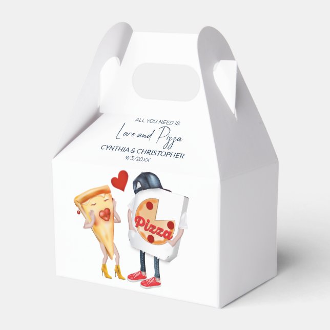 Ballotins Amour de pizza drôle (Verso)