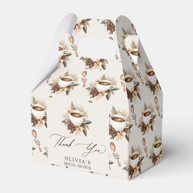 Ballotins Amour Floral se Prépare Remerciements pour la Fête (Verso)