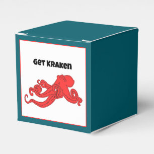 Ballotins Amusez-vous avec Kraken Rétro Pieuvre Rouge de Des
