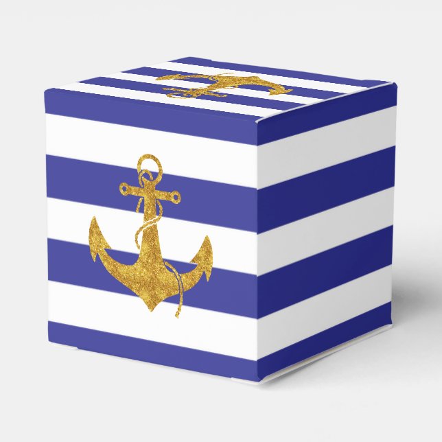 Ballotins Ancre d'or sur les bandes bleues (Arrière)