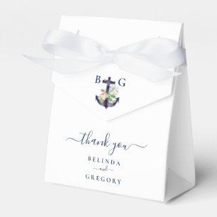 Ballotins Ancre Floral Nautical Summer Mariage