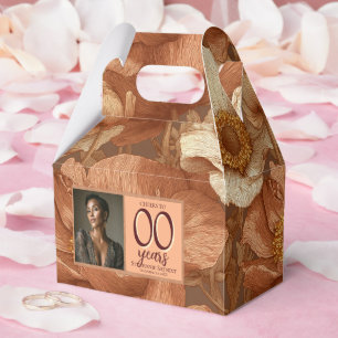 Ballotins Anémones Fleur 40e Anniversaire Boho