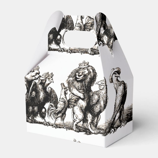 Ballotins Animal Cute Art Unicorn Elephant Lion Zoo (Verso)