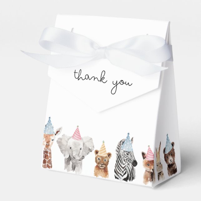 Ballotins Animaux de fête Anniversaire (Verso)