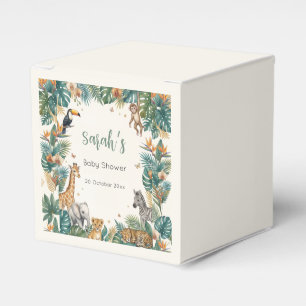 Ballotins Animaux de Safari Baby Shower Jungle Tropical