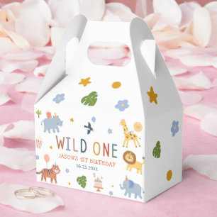 Ballotins Animaux de safari mignons garçon 1er anniversaire
