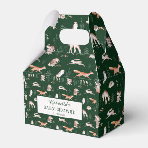 Ballotins Animaux forestiers rustiques Baby shower Favoriser