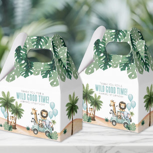 Ballotins Anniversaire de 1 an Safari Jungle Wild One