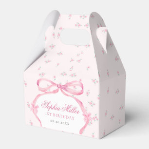 Ballotins Anniversaire de Coquette Pink Bow