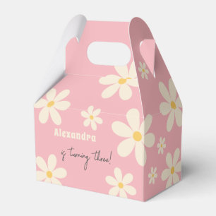 Ballotins Anniversaire de enfant floral Retro Daisy