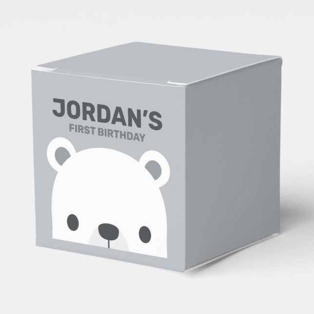 Ballotins Anniversaire de l'ours polaire (Verso)