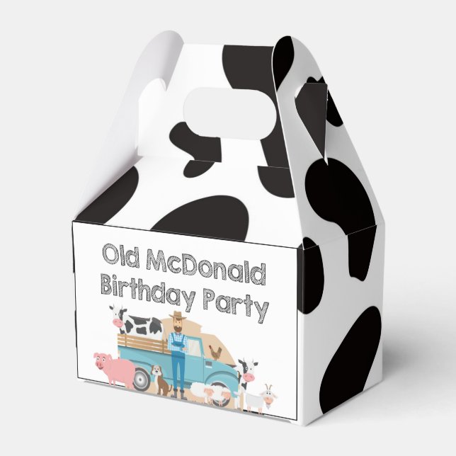 Ballotins Anniversaire de Old McDonald Farm (Verso)