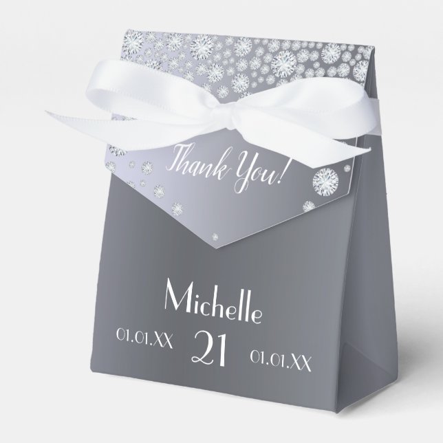 Ballotins Anniversaire diamants d'argent (Verso)