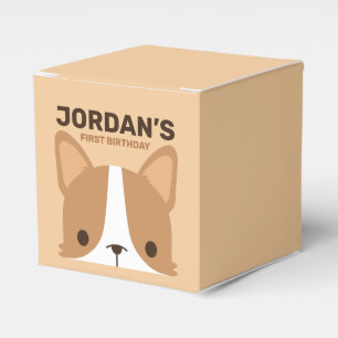 Ballotins Anniversaire du chien de Corgi mignonne