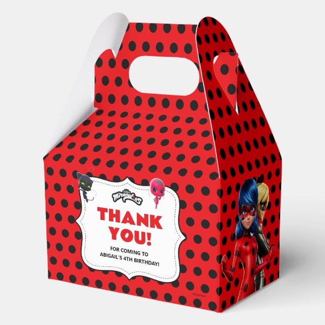 Ballotins Anniversaire Miraculé de Ladybug et de Cat Noir (Recto)